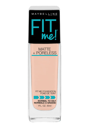 Base Fit Me Matte + Poraless Foundation Maybelline