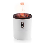 Humidificador Difusor De Aroma Diseño Volcan Led Ambiente 3d