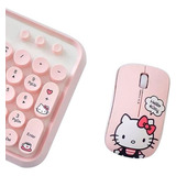 Teclado Bluetooth Inalámbrico Hello Kitty De Kawaii Sanrios