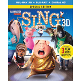 Blu-ray Sing / Ven Y Canta 3d + 2d