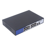 Hub De Red Doméstica Inteligente Poe Ethernet De 18 Puertos