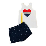 Conjunto Carters Niña Original Rebaja Blusa+short