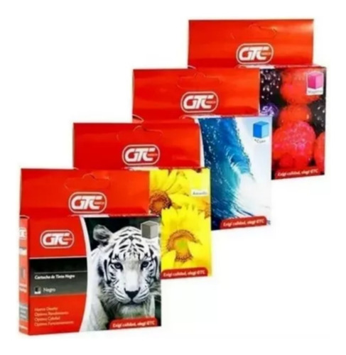 Kit X4 Cartucho Tinta 206n + 3 Colores Para Epson Xp2101 