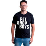 Camiseta Masculina Unissex Pet Shop Boys Pop Anos 80 Show