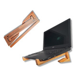 Soporte Para Notebook Madera Maciza Eucalipto Envío Gratis 