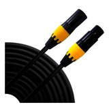 Cable Solcor Para Microfono 3m Canon-canon (xlr-xlr) Colores