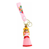 Llavero Princesa Peach Super Mario Bros X 1 De Pvc