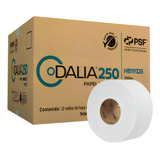 Papel Higienico Dalia Hb19325 Blanco Hoja Doble 250m 12 Pzas