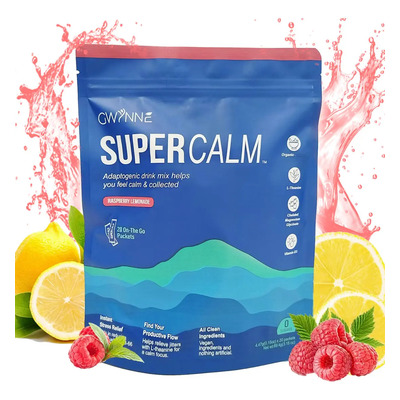Gwynne Supercalm Polvo nutricional Supercalm KSM-66 Rico en complejo de magnesio y L-teanina 20 sobres Mejora eficazmente los patrones de sueño y potencia las funciones intrínsecas del organismo | MercadoLibre