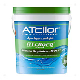 Cloro Para Piscina  1o Kg  3em1 Atcllor Limper Balde 