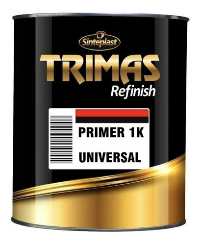 Primer Universal Gris Trimas 1k Automotriz 1 Litro