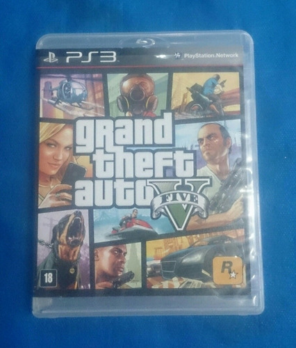 Gta 5 Playstation 3 Ps3 Original Completo 