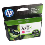 Cartucho Hp 670xl Cz119al Magenta Original