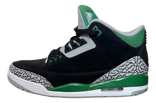 Nike Jordan 3 Retro 11.5 43,5 Verde Negro