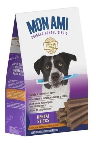 Mon Ami Dental Stick 400g X 3 Unidades