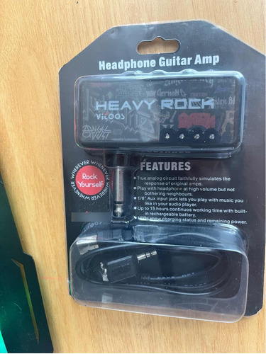 Headphone Guitar Amp, Amplificador De Audífonos Guitarra