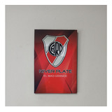 Cuadro Escudo Pared River Plate 30x20 Millonarios Fibrofacil