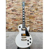 EpiPhone Les Paul Custom White Inspired By Gibson