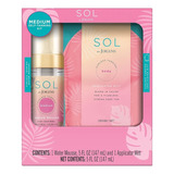 Sol By Jergens Kit Mousse Agua Autobronceador En Tono Medio