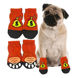 Zapatos Calcetines Antideslizante Para Perros Pequeños