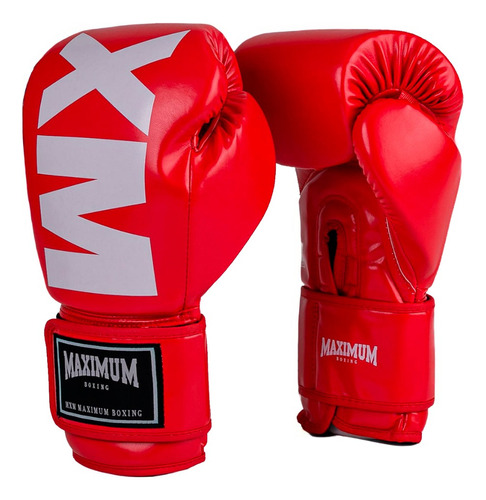 Luva De Boxe E Muay Thai Mxm Red - Maximum