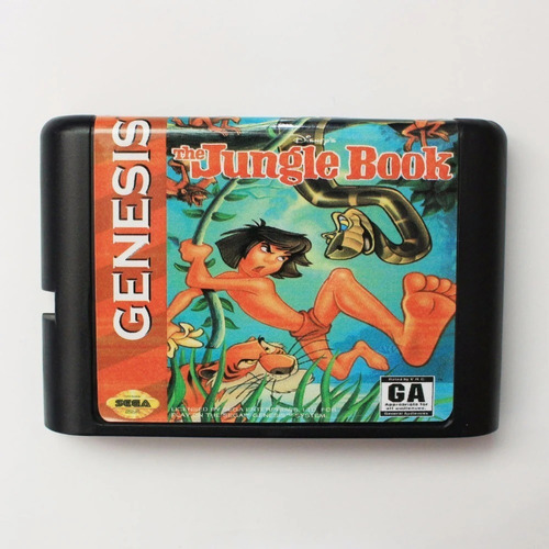 Jogo De Mega Drive, The Jungle Book, Sega