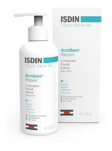 Limpiador Facial Suave | Isdin Acniben Repair | 180ml