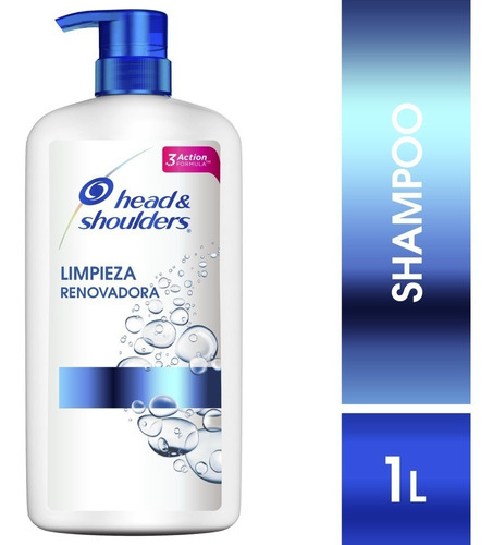 Shampoo Head & Shoulders Limpieza Renovadora 2 En 1 1litro