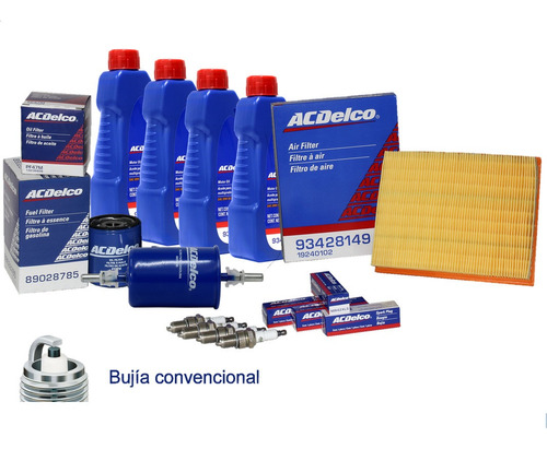 Kit Afinacion Aceite 20w50 Chevy Pick Up 1.6l 2002