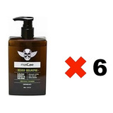 Pack 6 Shampoo De Barba Sin Parabeno , Barberia