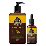 Kit Balm E Óleo Para Barba Lemon Bone Don Alcides