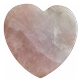 1 Corazon Cuarzo Rosa 7 Cm Piedra Del Amor Natural