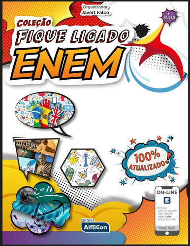 Enem Teoria - Fique Ligado, De Conte, Priscila. Editora Jafar Sistemas De Ensino E Cursos Livres, Capa Mole Em Português, 2019