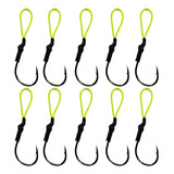 Kit 10 Suporte Hook Para Isca Artificial Jumping Jig