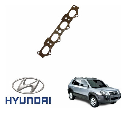 Empacadura Multiple De Escape Hyundai Tucson 2.0l Hyundai Foto 2