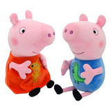 Original Peppa Pig George Con Dinosaurio Y Teddy