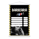 Banner Pronto Barbearia 60x90cm Grande Lona Cartaz