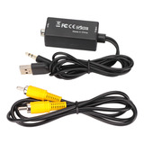Convertidor Dac D15 Digital A Analógico, Cable De Pvc Plug A
