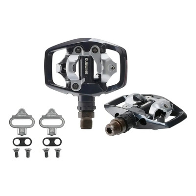 Pedal de plataforma y clip Shimano PD-ed500 con tachuelas Sh56 | Envío gratis