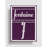 Cartas Fontaine Wine Vino Profesionales Cardistry Poker