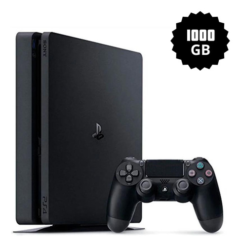 Console Playstation 4 Slim 1tb Usado + Jogos