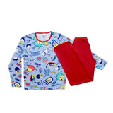 5 Pijama Infantil Menino Menina Roupa De Dormir Atacado