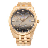 Reloj Analógico De Pulsera Modelo Mid-34065 En Oro.