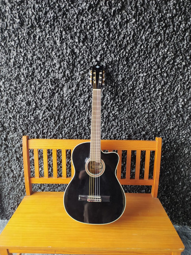 Violão Strinberg Preto Nylon Elétrico Modelo An-90