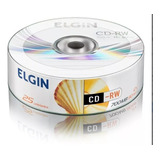 Cd Rw Regravável 700 Mb 80 Min 12x Elgin - 25 Un