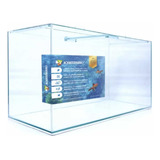 Aquario Nº.11 100 X 40 X 50 6mm 200 Litros Lapidado C/ Cor Transparente