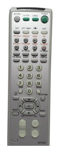 Control Remoto Para Tv Analógica Sony Wega Trinitron Rmy194