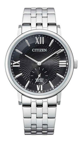 Reloj Citizen Hombre Be9170-72e Classic Quartz /jordy Color De La Correa Plateado