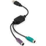 Cable Adaptador Usb A Ps / 2 Perixx Para Teclado Mouse Y ...