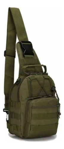 Bolsa Tática Militar Transversal Peito Ombro Impermeável Br